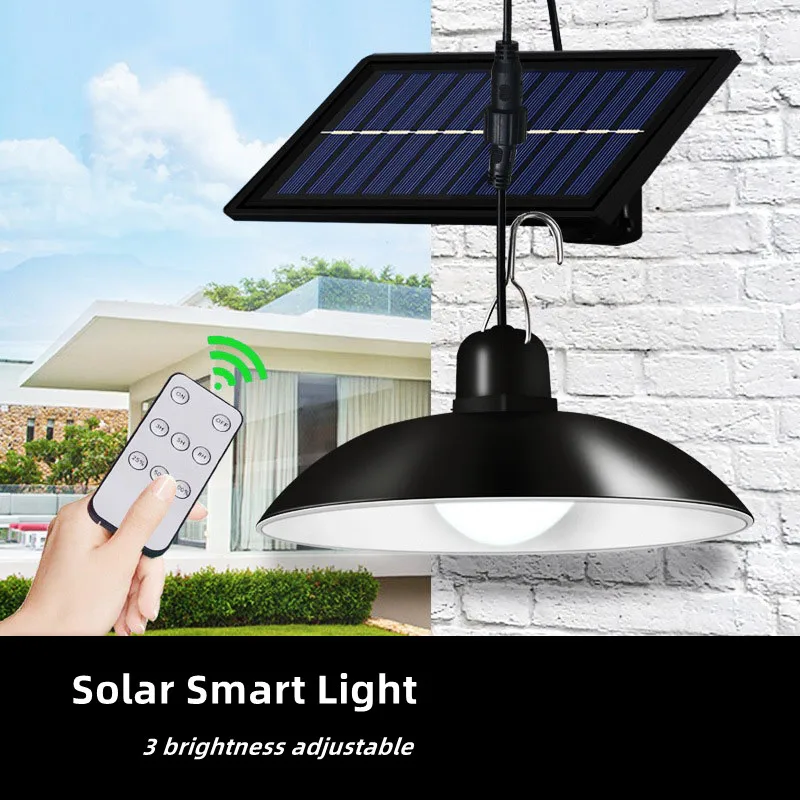 Amazon Hot Sale 30W Upgrade Solar Energy System Solar Garden Light Outdoor/Indoor Lamp