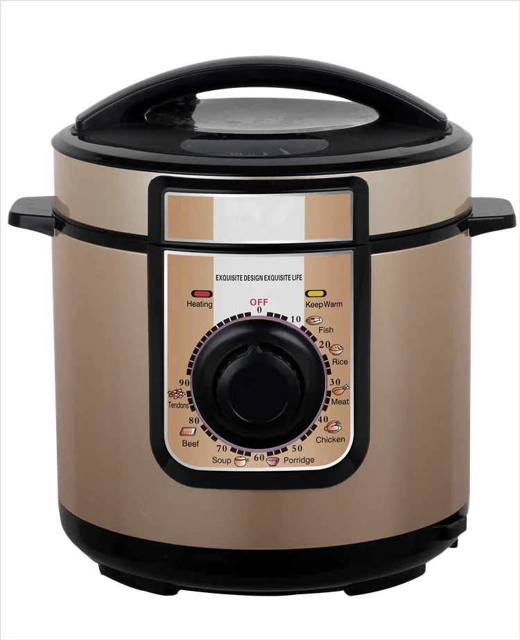 Электрическая Мультиварка с регулятором, предохранительный клапан, для приготовления пищи, простота в эксплуатации, скороварка