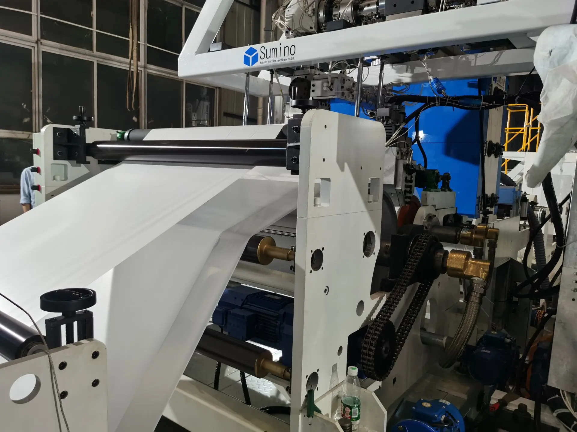 Adhesive Tpu Membrane Extrusion Laminating Machine