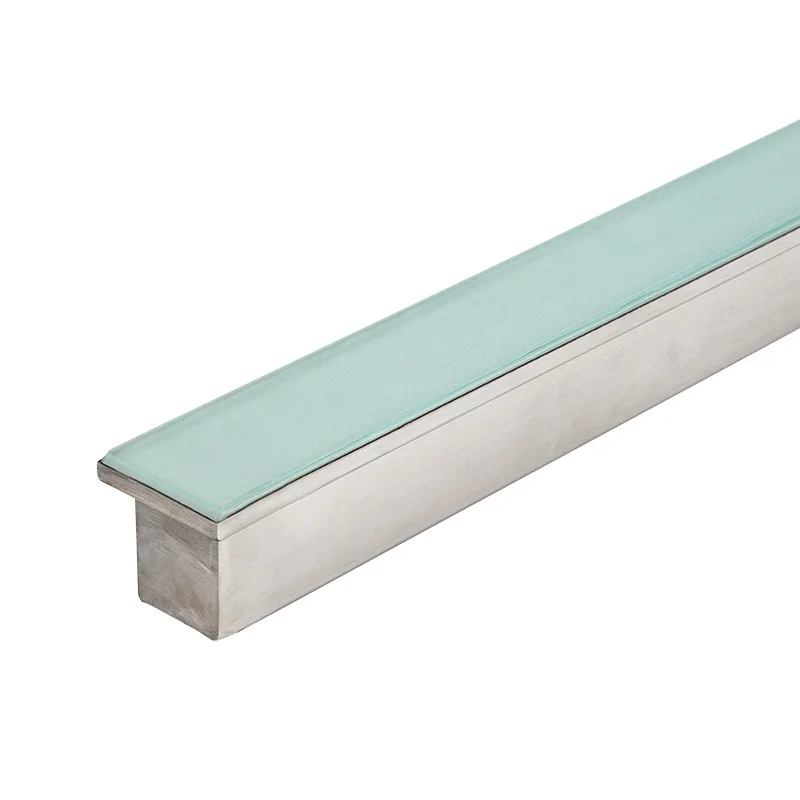 High strength glass recessed road lights LED buried lamp powered underground brick light IP67 waterproof 100*35cm