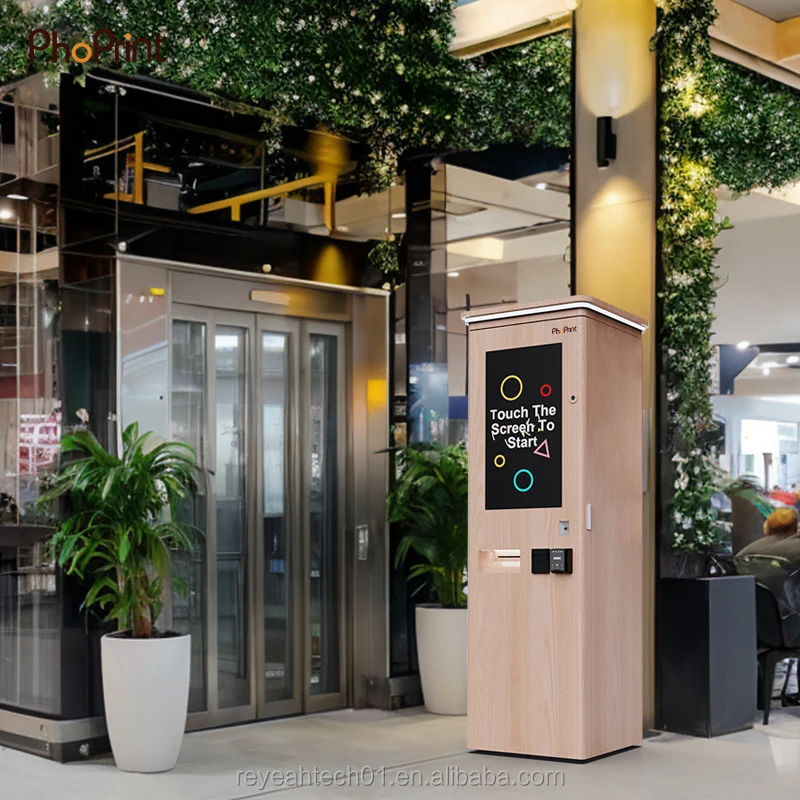 Original Supports Consumer Photography Selfie Mirror Photo Booth With DSLR Camera And Printer