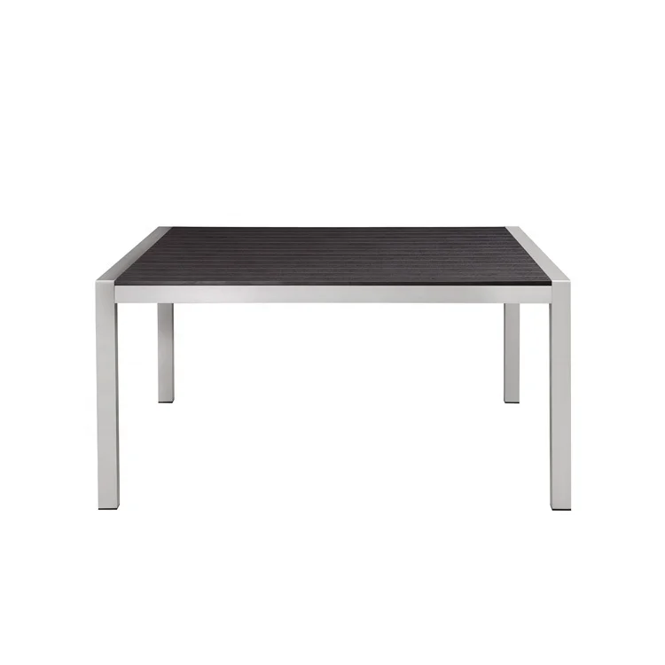 Different colors  patio furniture brushed aluminum armrest outdoor chairs