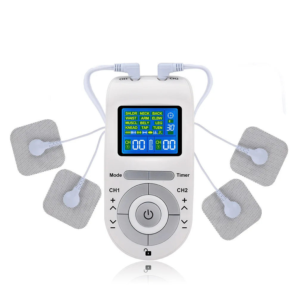 12 modes TENS meridian therapy Electric Full Body Massager Machine Neck Shoulder Back Massager Shiatsu Back vibration Massager