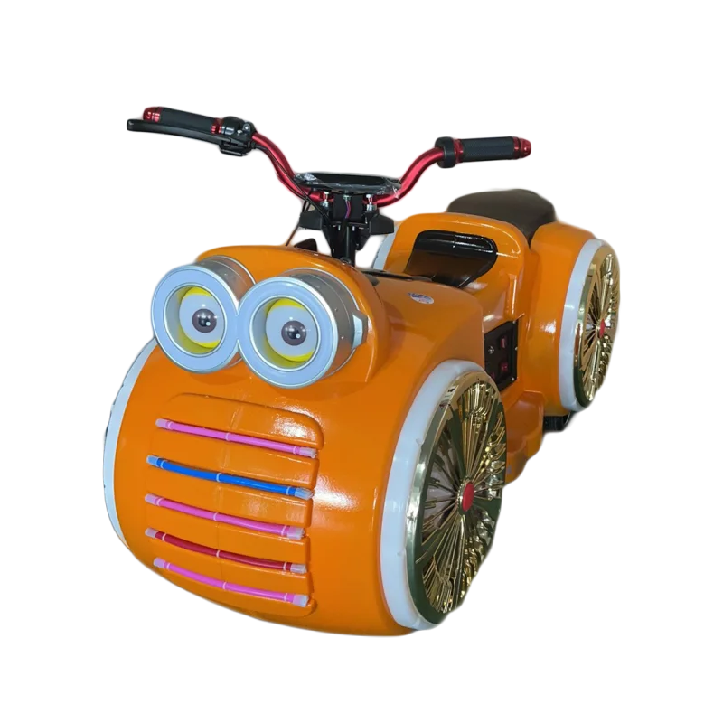 Shopping Mall Children Ride Motorcycle Customized Electric Amusement Kid Motorcycle Bumper Car Happy Car