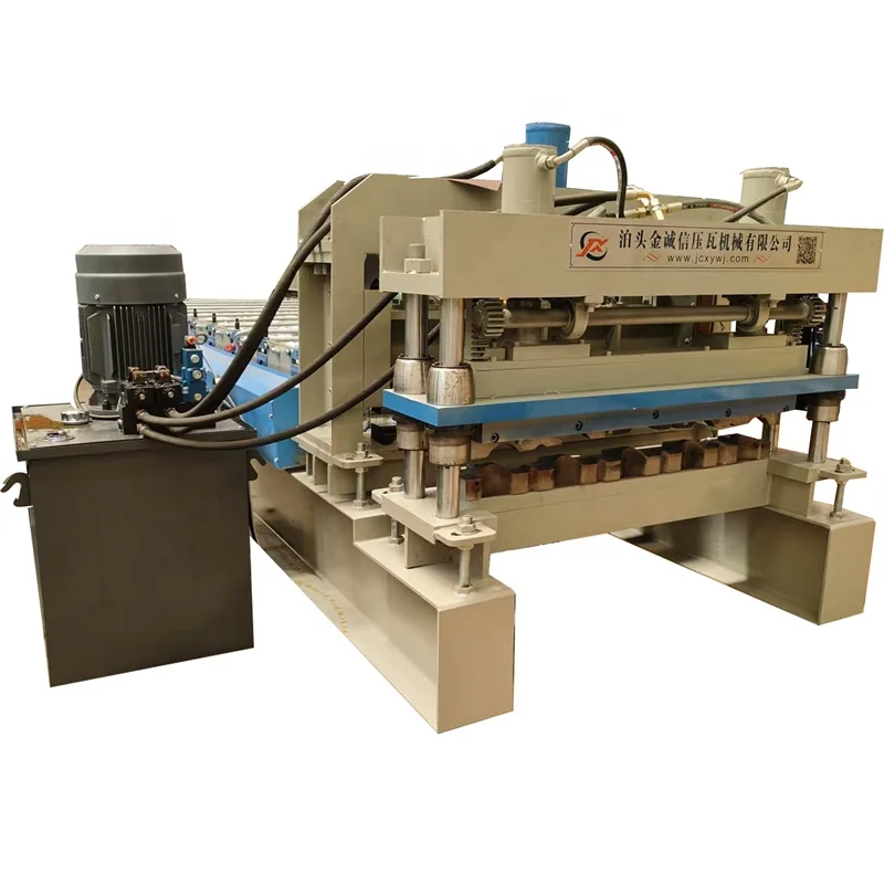 High-end Glazed Roofing Tile Color Steel Sheet Roll Forming Machine Color Steel Machine