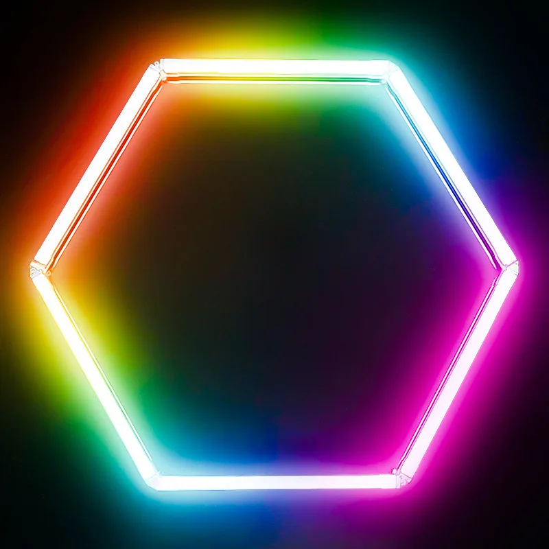 High Quality Indoor Lighting Modern 110V-240V Rgb Hexagonal Light Led for Decor Restaurant and the Car Polishing