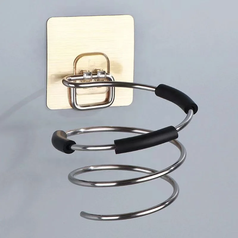New Arrival Hair Care Tools Holder Wall Mount Bathroom Hair Dryer Holder for Barber Shop
