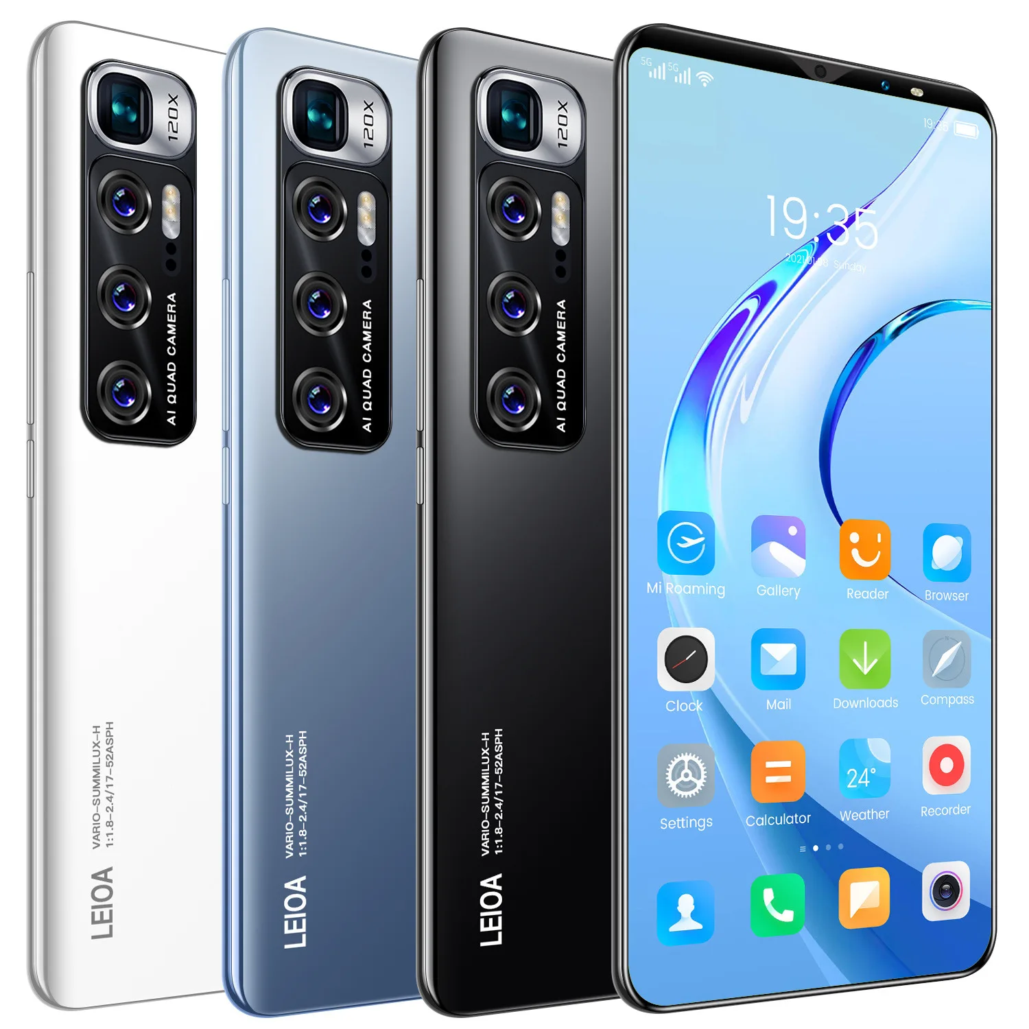 Самый дешевый смартфон m10 Plus 5G 6,1 дюймов 6G + 128 Гб полноэкранный телефон