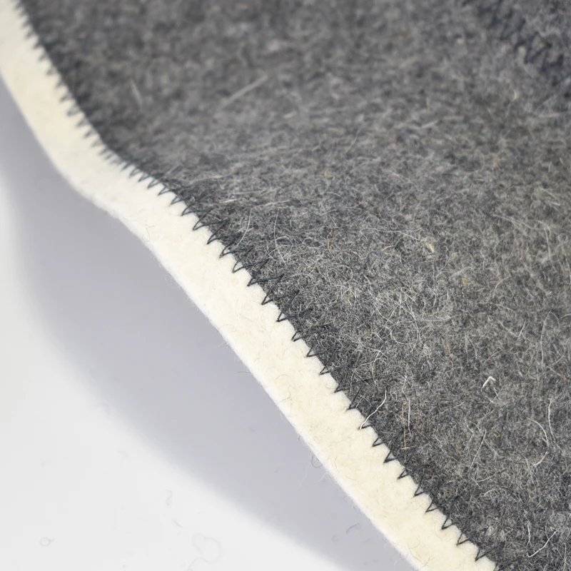 Sauna Bath Accessory Wool Sauna Cap for Sauna Use to Protect Hair