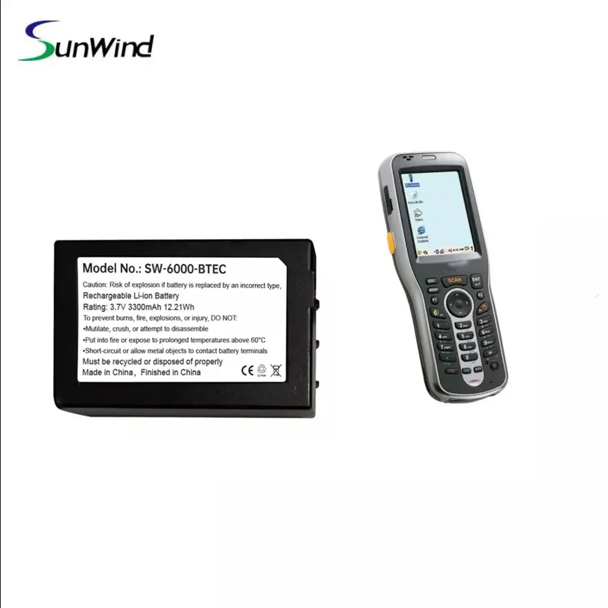 OEM Replacement  Battery for Honeywell DOLPHIN 6100 6500 6000-BTSC BP06-00028A BP06-00029A SWLB Barcode Scanner 3.7V 3300mah