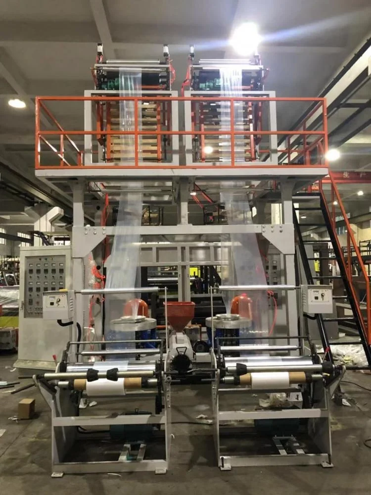 Newest Single Extrusion and Double Lines PE Film Blowing Machine
