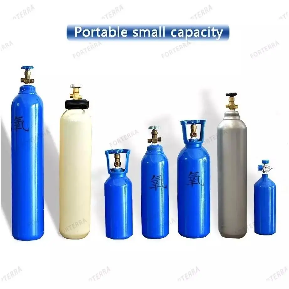 Оптовая продажа с фабрики цена высокого давления со стальным каркасом 10 л кислородный баллон газовые баллоны различных размеров по доступной цене