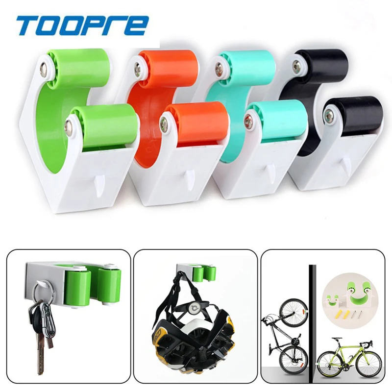 TOOPRE Bicycle Wall Holder Dropshiping Rack Storage Portable Road Bike Parking Buckle Mount Indoor Bike Wall Stand