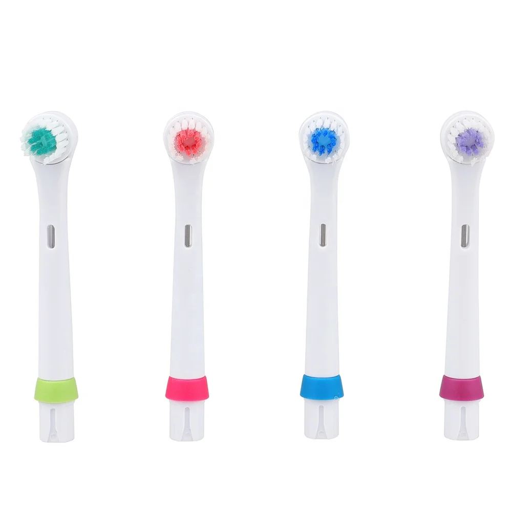 High quality cheap popular electric toothbrush replacement heads with Dupont soft Bristle