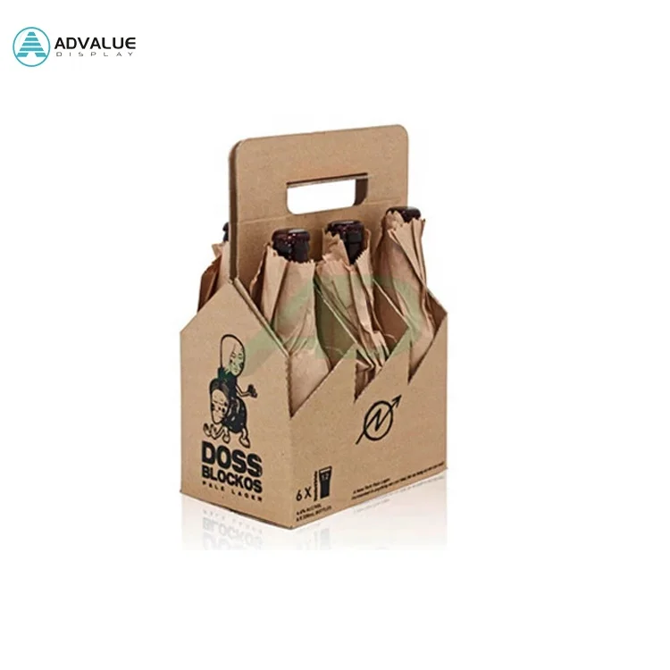 Hot sale portable backpack craft beer coffee package box