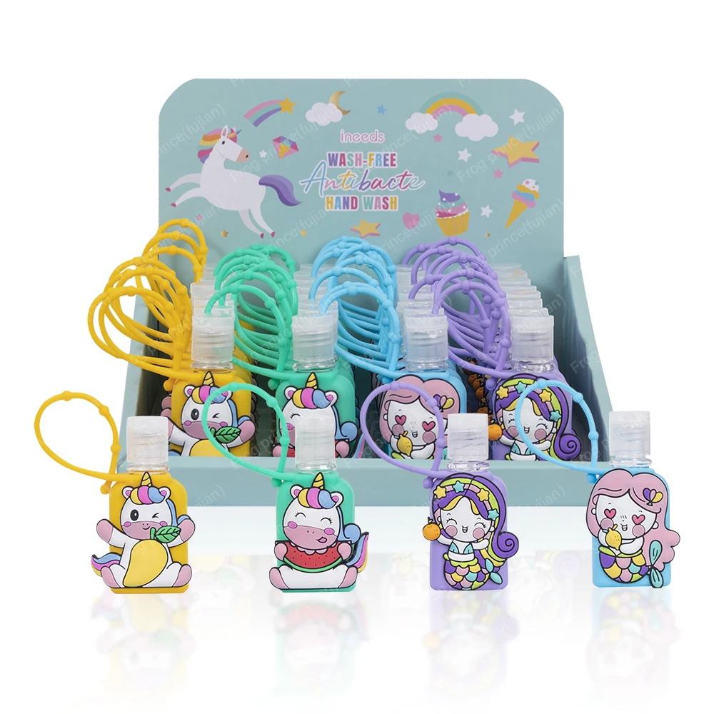 30 ml Portable Mini Alcohol Hand Sanitizer With Silicone Holder