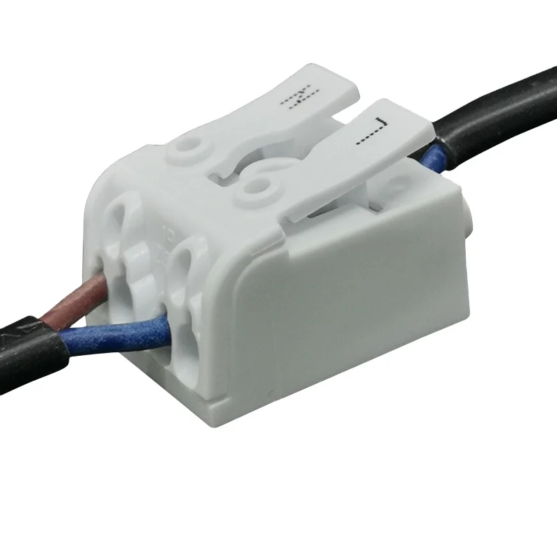 923 2 Pole screwless terminal blocks