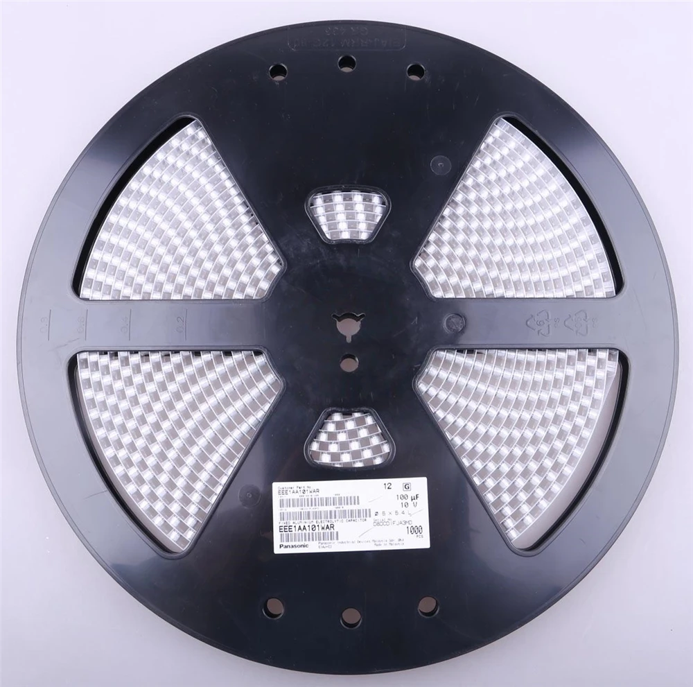 Hot Selling Cap SMD Aluminum Electrolytic Capacitor 100uF 10V 5*5.4mm EEE1AA101WAR