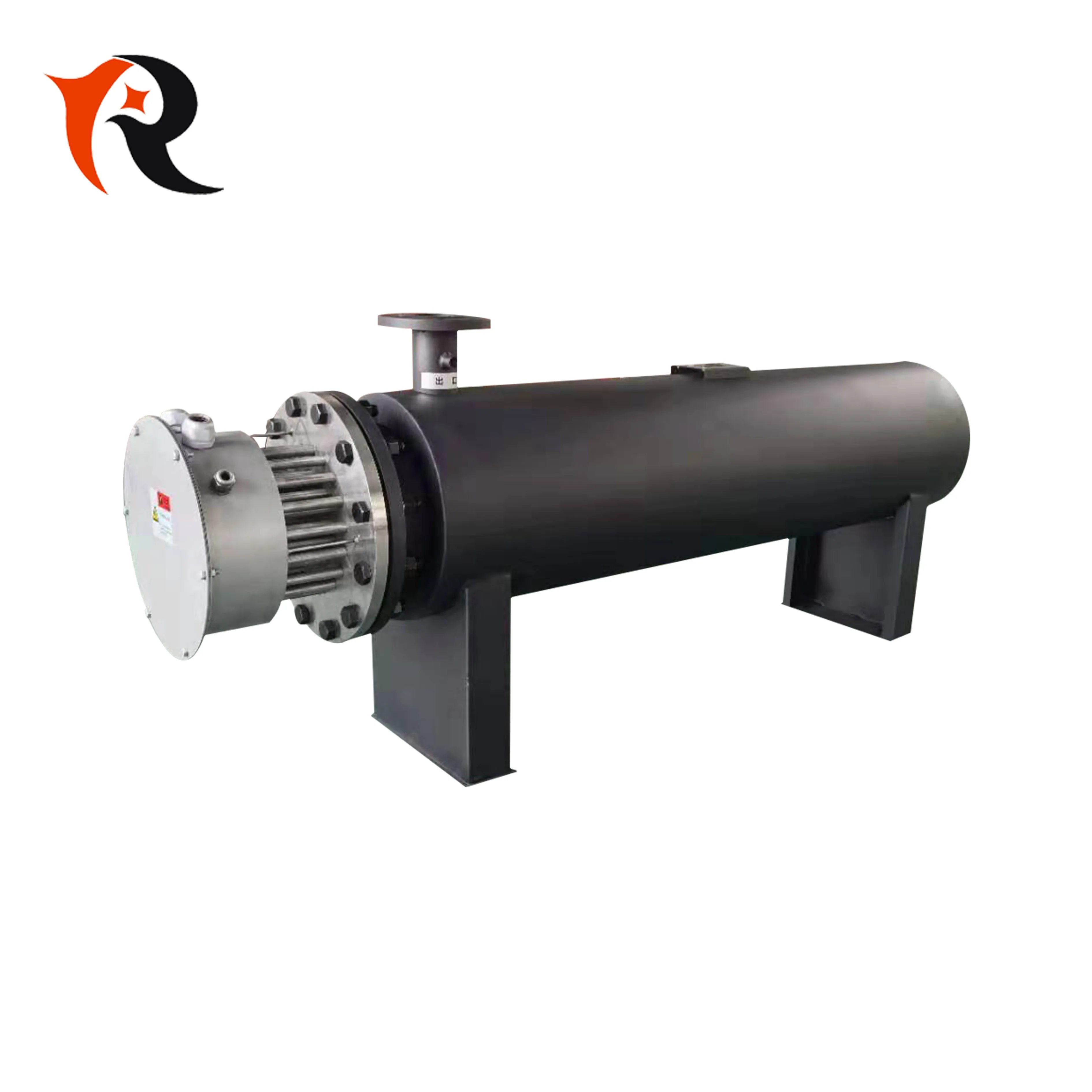 Electric pipeline heater for laboratory gas heating industrial pipeline heater