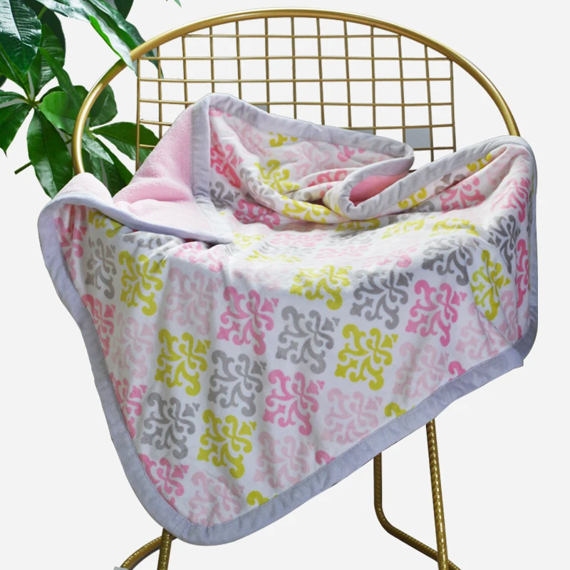 Best Selling Printed Double Sided Throw Coral Fleece Blanket Flannel Blanket
