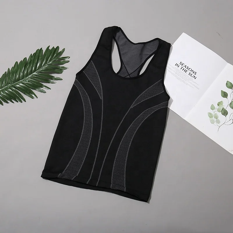 Women seamless camisole pants sport tracksuit fitness yoga wear in summer autumn