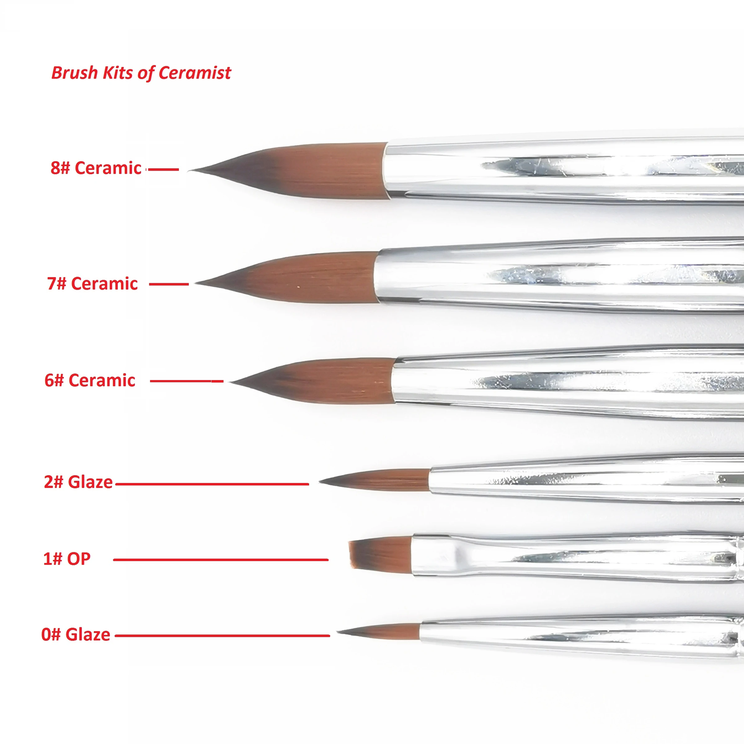 Dental Lab Porcelain Ceramic Brush Glaze brush Technician Brushing Lab Pen