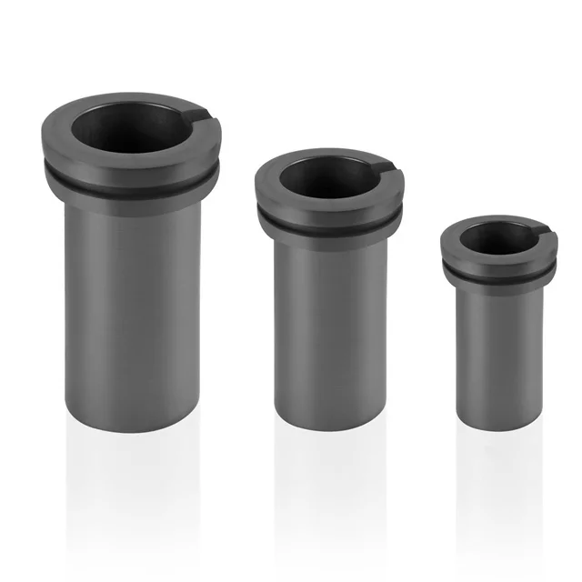 Manufacturers directly supply high temperature resistant graphite crucibles for metal melting