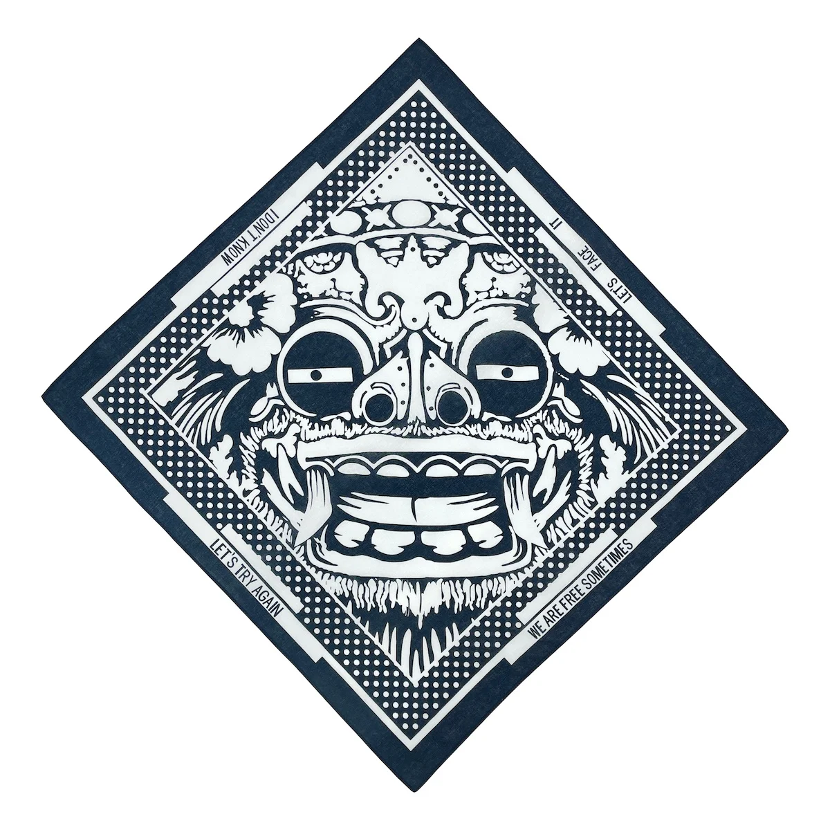 Custom Print Fashion Satin Colorful Neck Bandanas Bandana