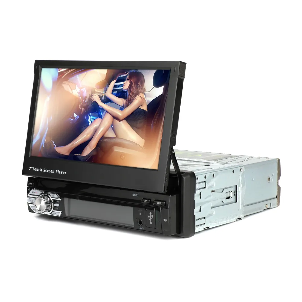 One din car radio 7inch mp5 1 din Telescopic with USB Mirror link