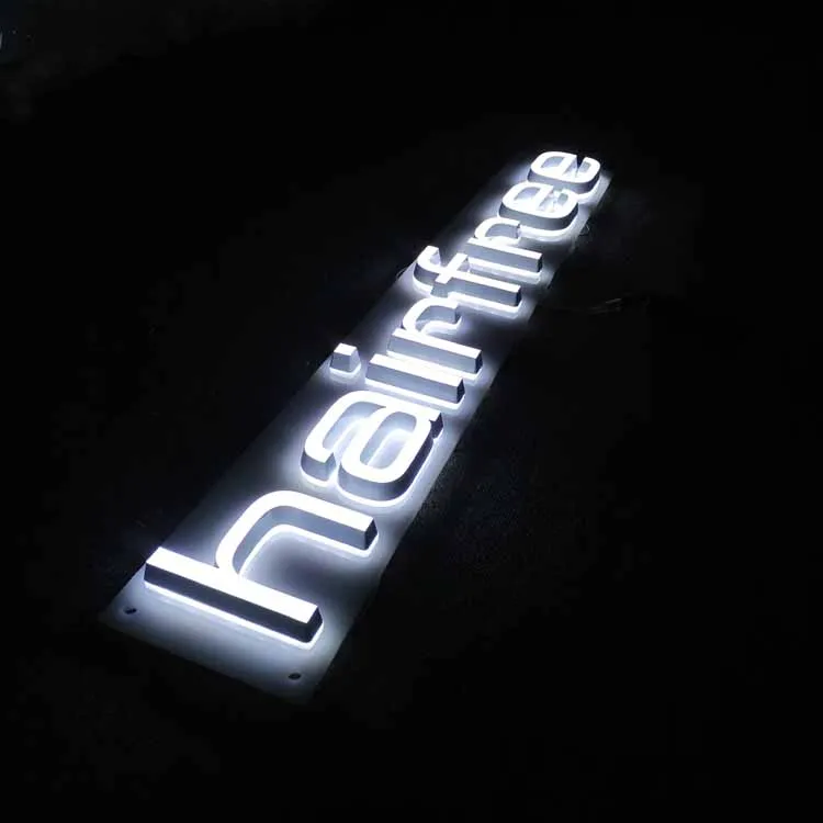 exterior sign outdoor advertising sign shop signboard 3d led acrylic letter