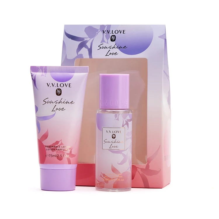 85 ml body mist with 75 ml body lotion gift set deodorant perfume for men and women for daily use