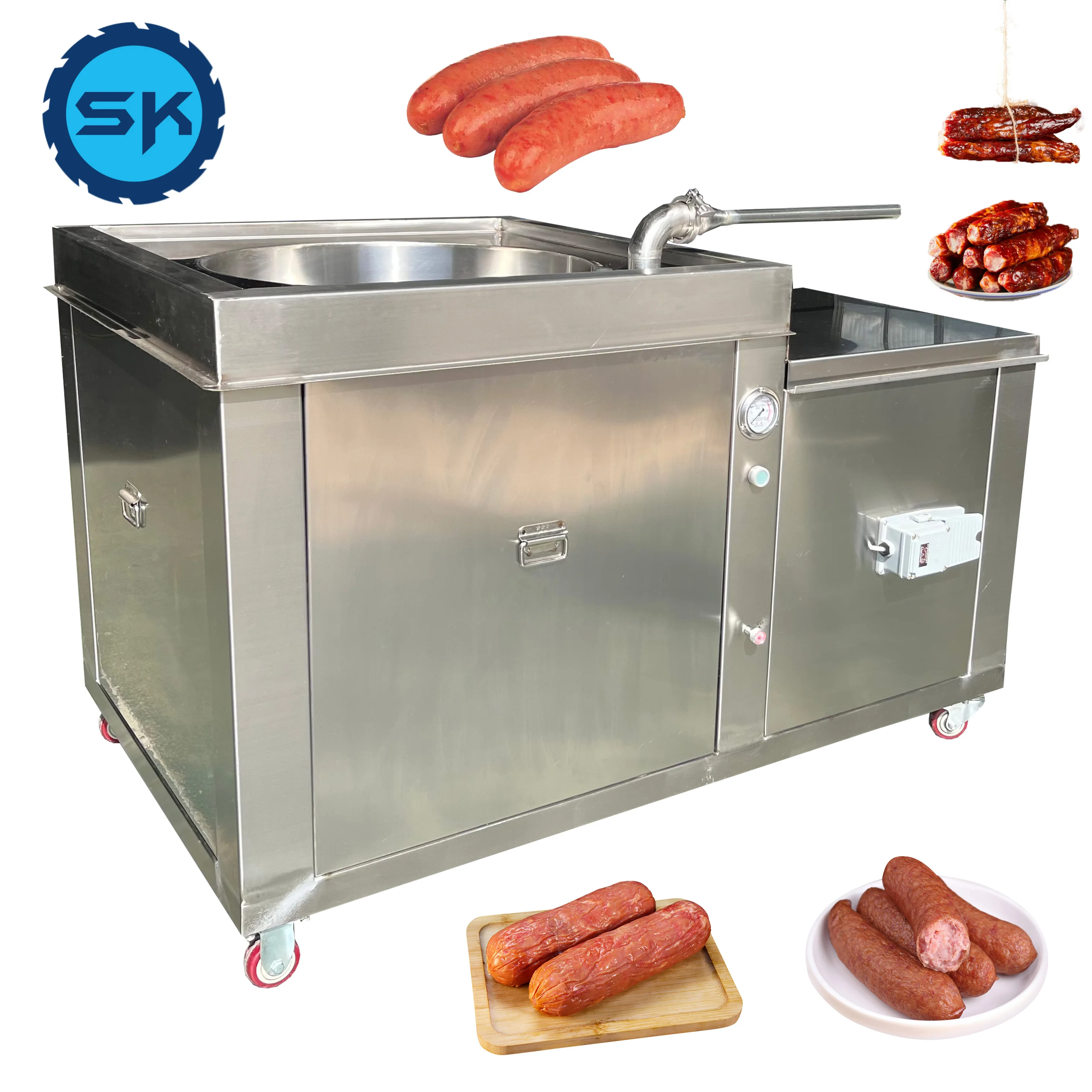 Precision Hydraulic Sausage Stuffer for Commercial Production