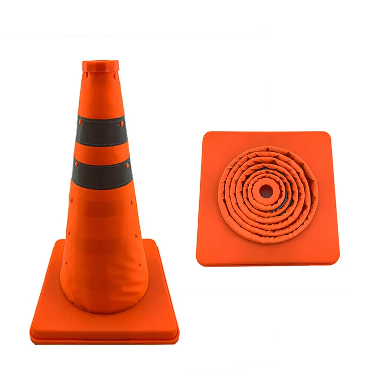 
PP micro prismatic printable reflective sleeve for traffic cone 