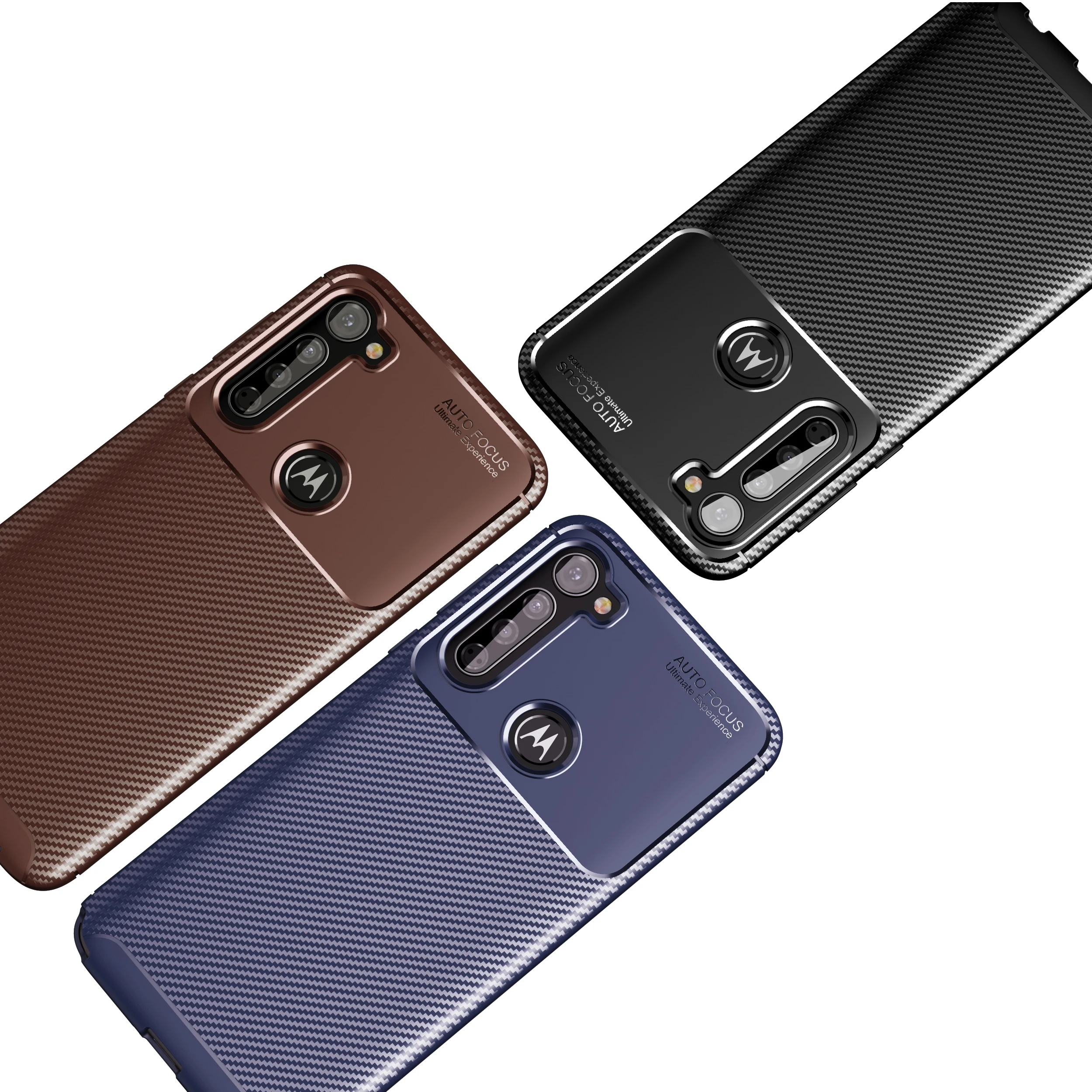 
 Легкий Чехол из углеродного волокна для мобильного телефона Motorola G Stylus, мягкий ударопрочный чехол из углеродного волокна и ТПУ  