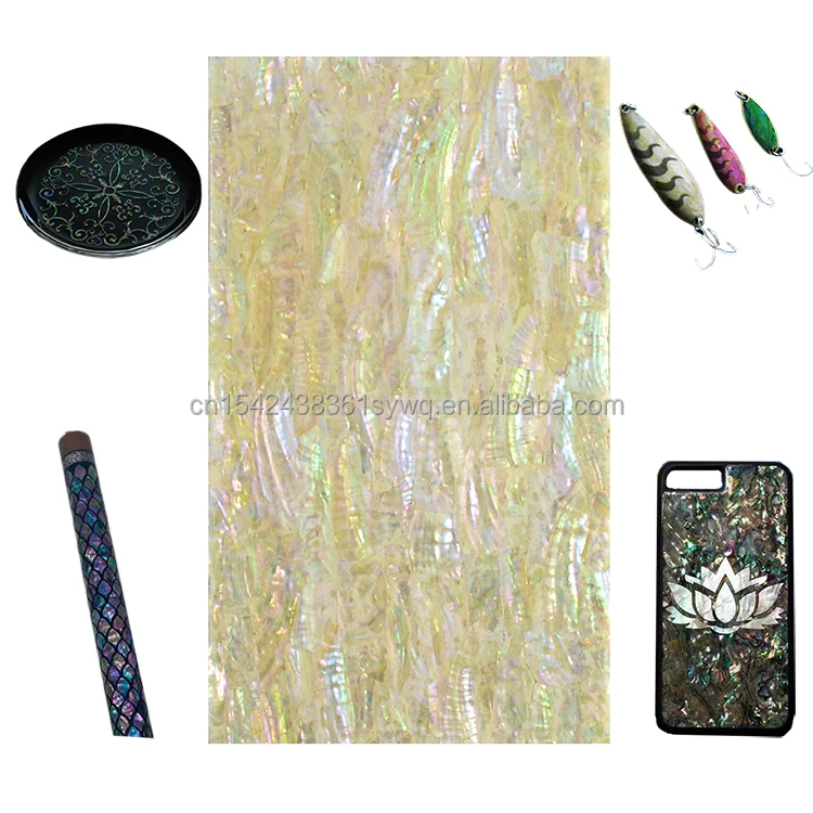 Mother Of Pearl Shell Laminated Plate  DB019