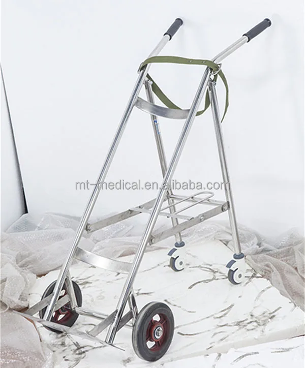 MT MEDICAL Oxygen Tank Cart Serving Oxygen Cylinder Aluminum Trolley