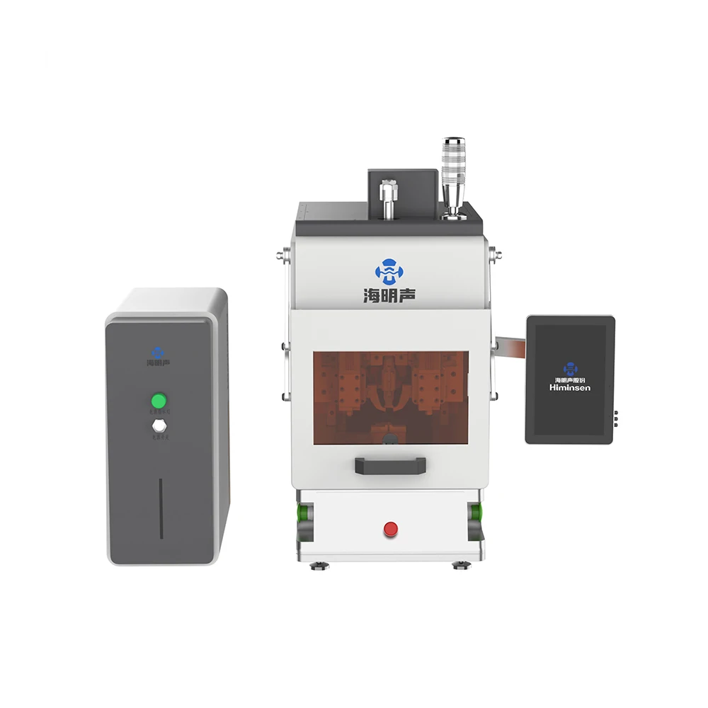 HMS-D00 Ultrasonic Terminal Welding Machine Square Weld AC 220v 10.1-Inch Touch All-in-One Computer Terminal Welding Machine