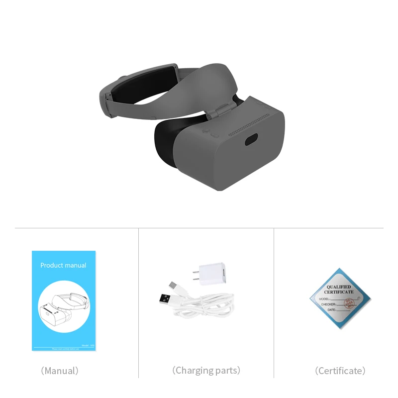 New arrival xnxx go ogle 3d video glasses vr gaming vr headset