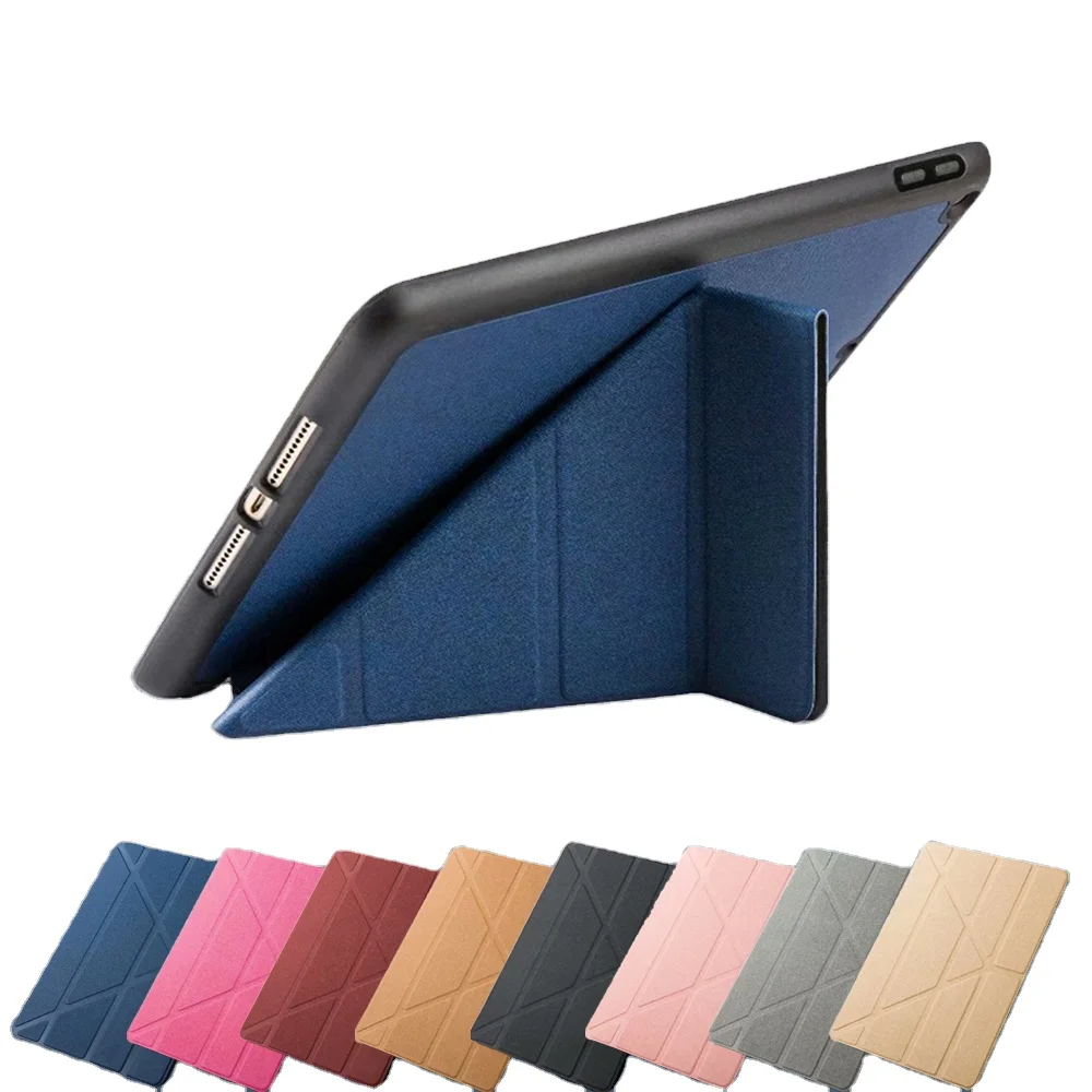 Transform Stand Soft TPU Case with Pencil Slot for Apple iPad 10.2 2020 & 10.2 2019