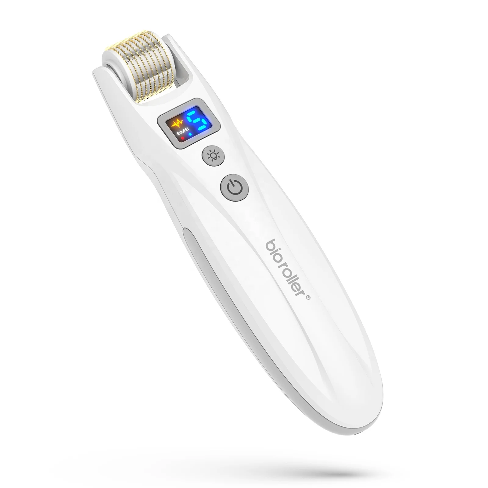 Best Micro Current Bio Roller G5 EMS Electroporation Derma Pen Anti Wrinkles Anti Fine Lines Micro Needle Roller Beauty Device