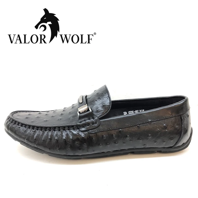 
china product Italian style big size leather upper with rubber sole loafer driving casual shoes for men 