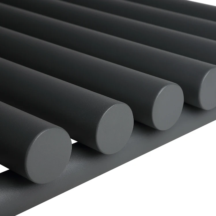 AVONFLOW Black Small Size Towel Rack Bathroom Heater Heated With Heating Element CE ETL UL NF ERP Certificate