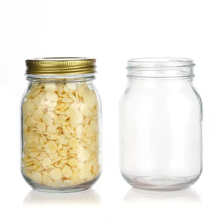 Manufacturer Wholesale Mason Jars 8oz 12oz 16oz Custom Mason Jars 32oz Wide Mouth