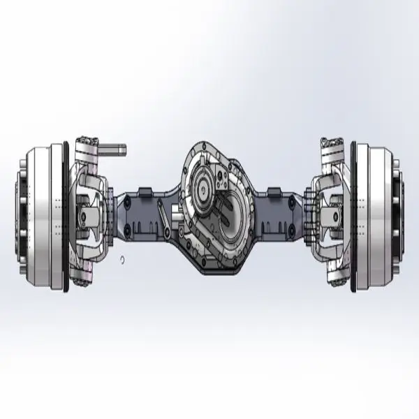 1 / 14 metal power medium axle without brake plate