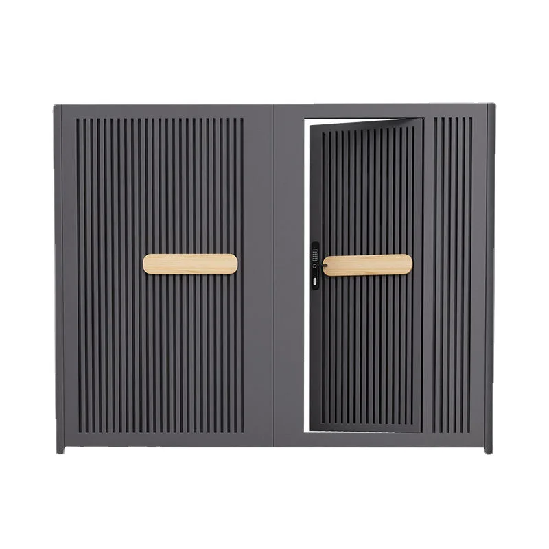 high quality modern design for big main home wrought gate aluminum gate