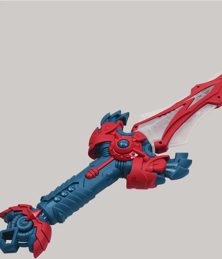 Most Popular new arrival music light plastic sword toys Children Luminous Sword Kids Rotating Light up Sword Toys