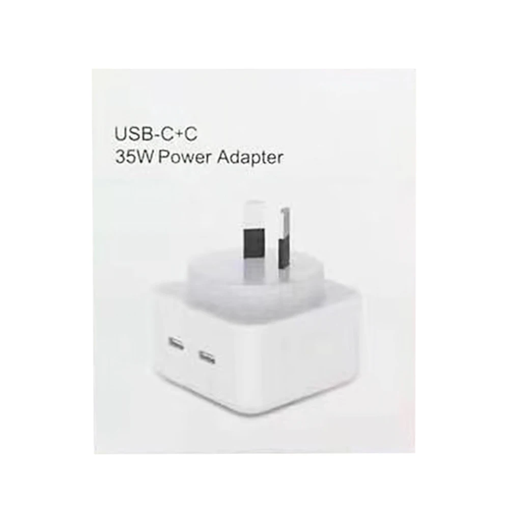 35W USB C Charger Plug Foldable, Dual USB C Port Power Adapter, Type C Fast Wall Charger Power Adapter Compatible for iPhone