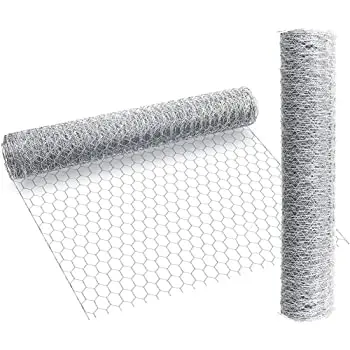 hexagonal wire mesh pvc coated hexagonal galvanized chicken wire mesh