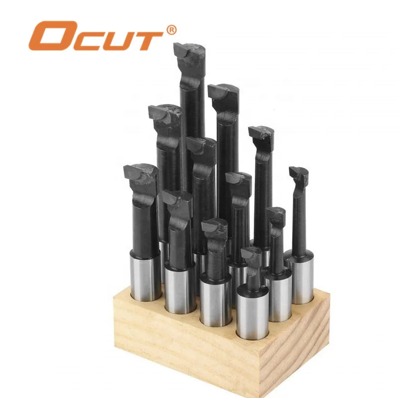 Machine Tools F1 Rough Boring Cutters 12pcs for 18mm carbide boring bar for 3inch / 18mm boring head
