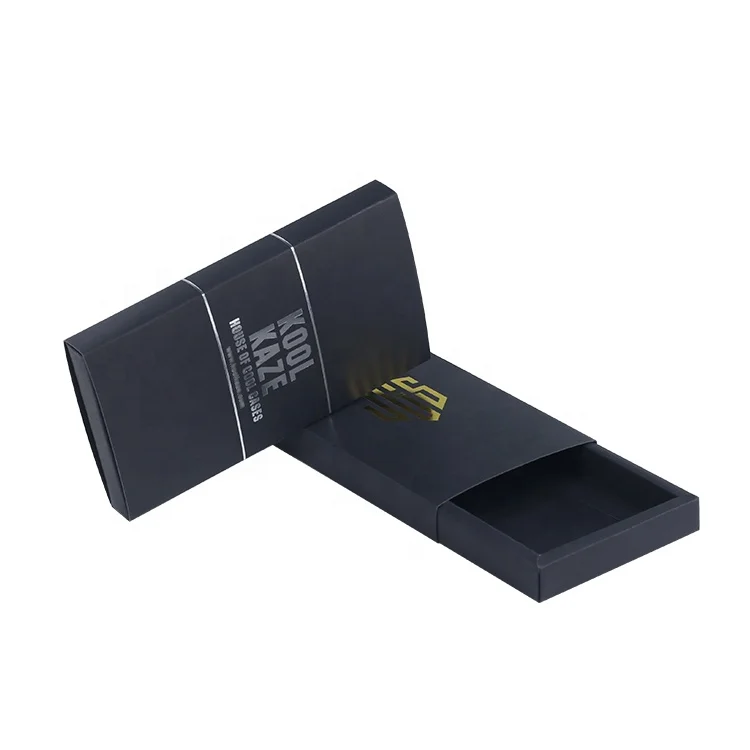 Making Customized Color Printing Kraft Paper Sliding Open Drawer Type Gift Boxes Packaging for Smart Phone Cases